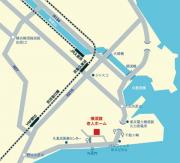 横須賀老人ホームへの地図